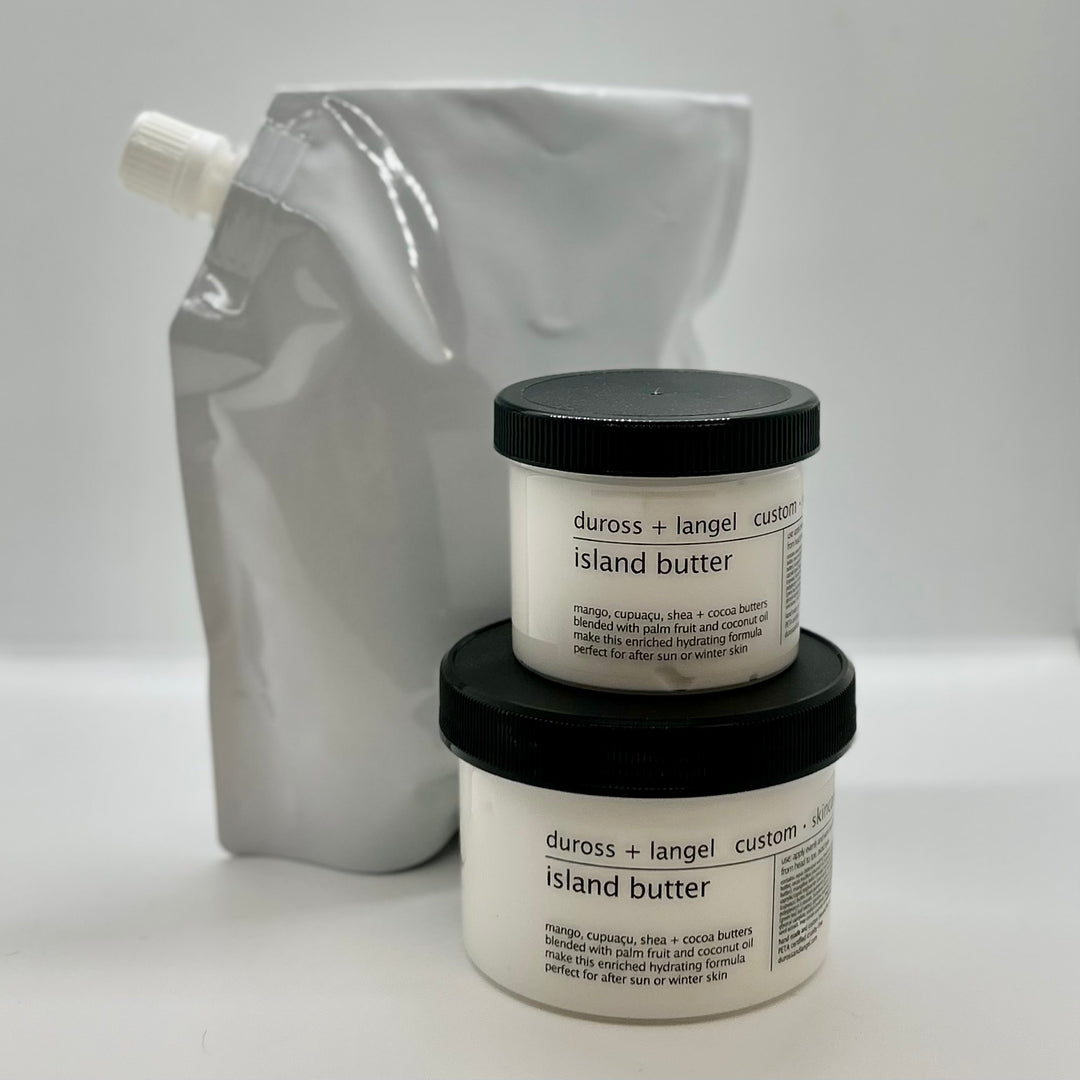 unscented island butter moisturizer