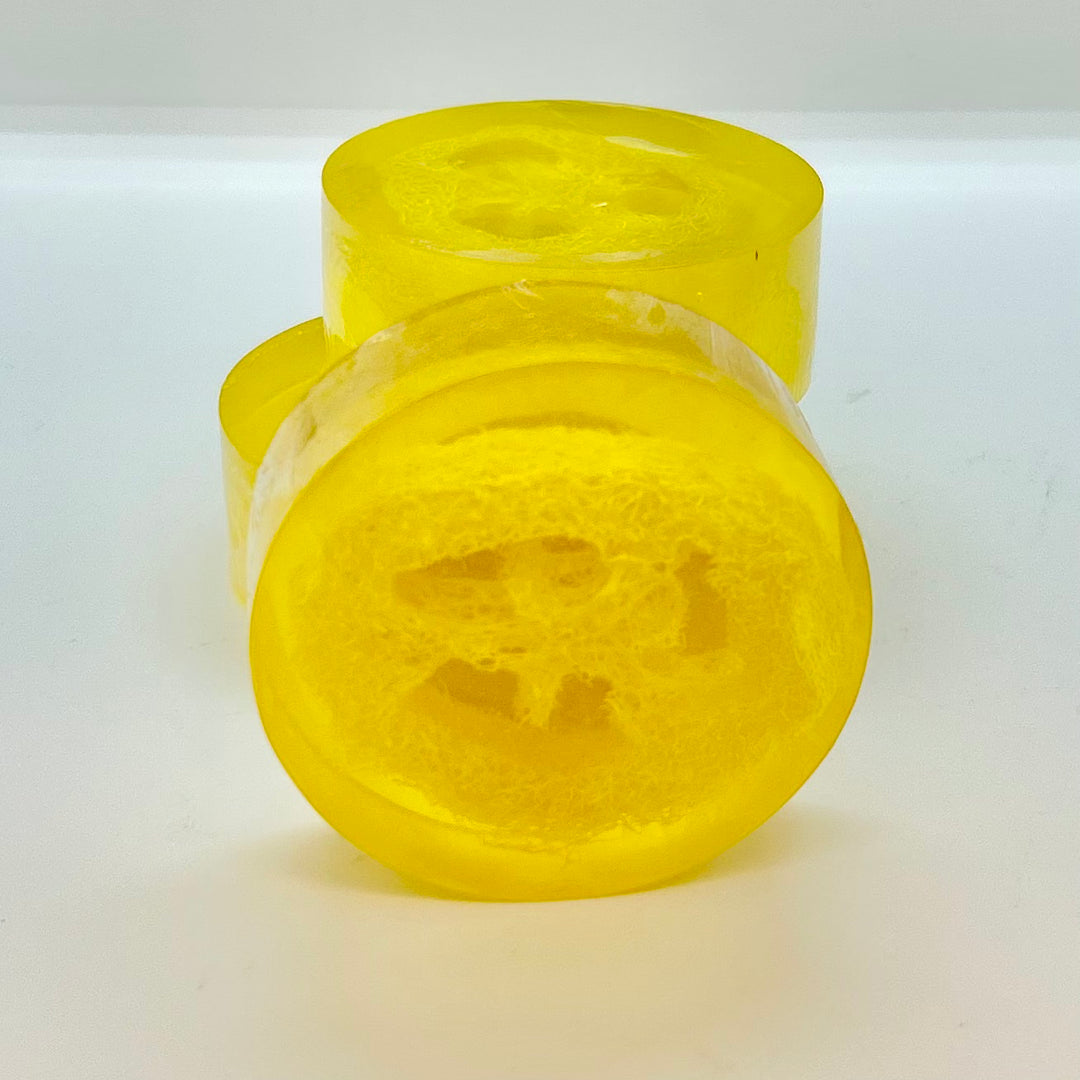 lemongrass loofah fruit - bar soap
