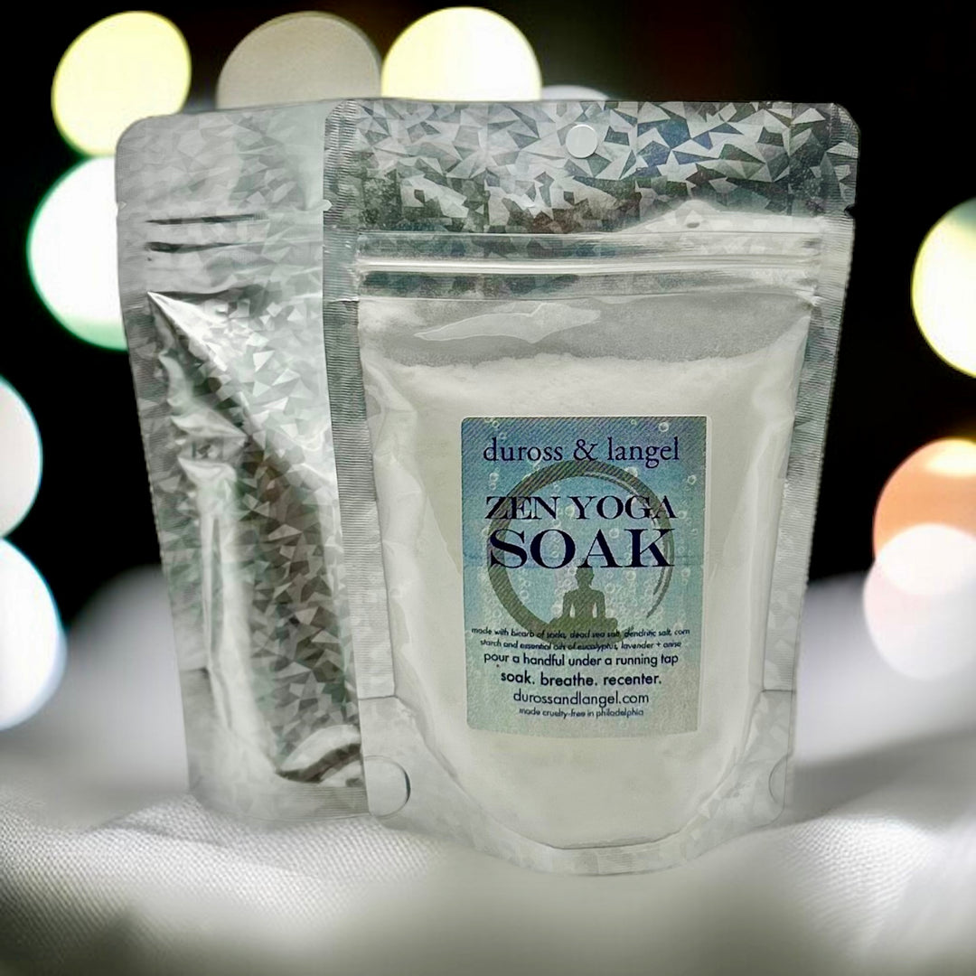 zen yoga bath soak