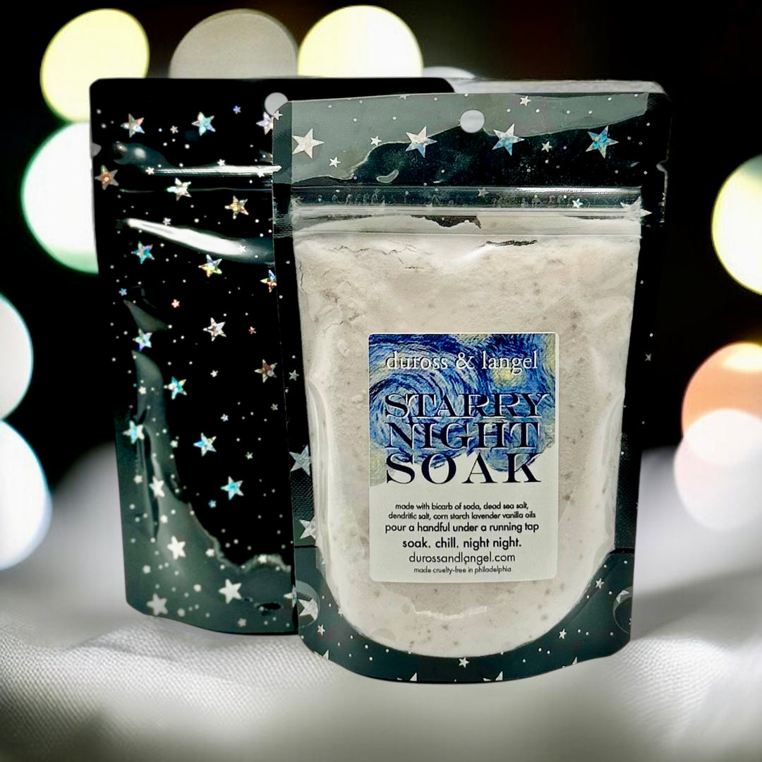 starry night bath soak