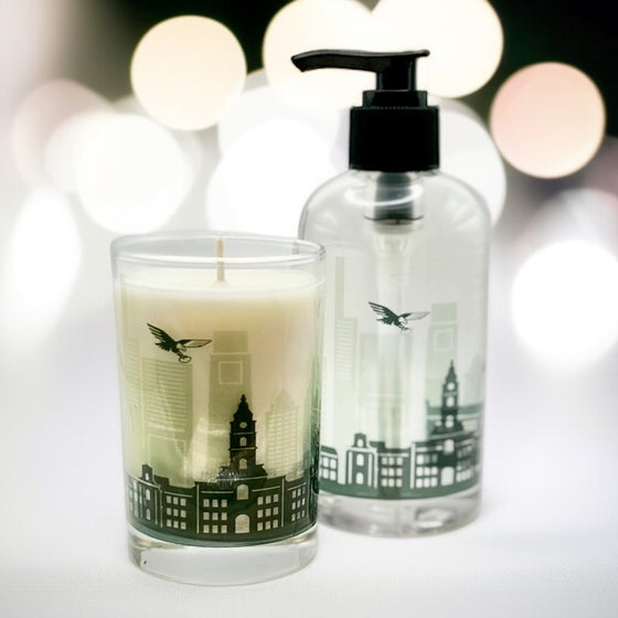 Eagles Hand Soap + Candle Gift Set