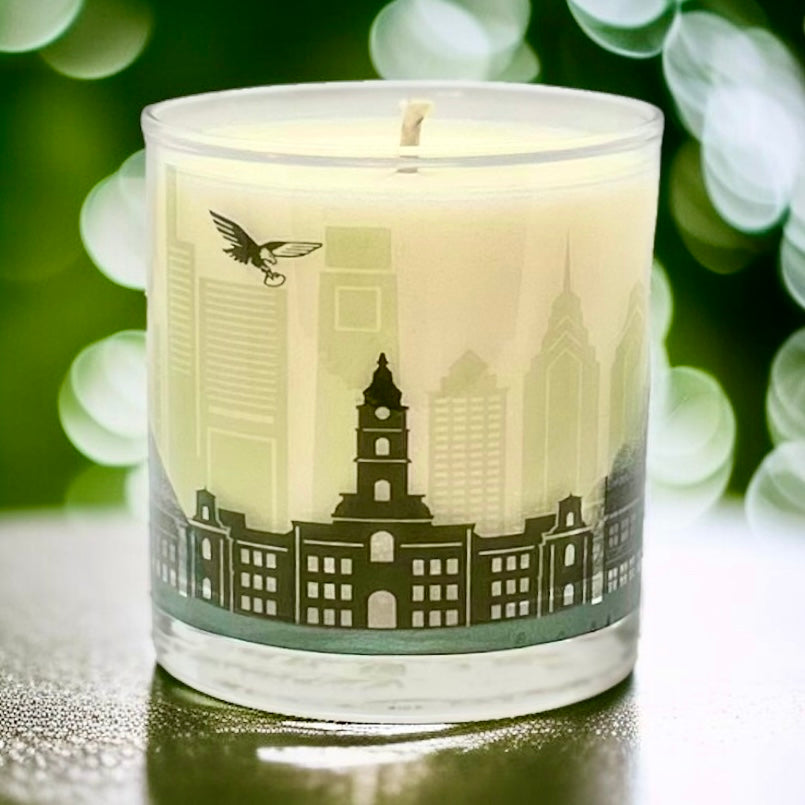 Philadelphia Eagles Candle - Fly Eagles Fly