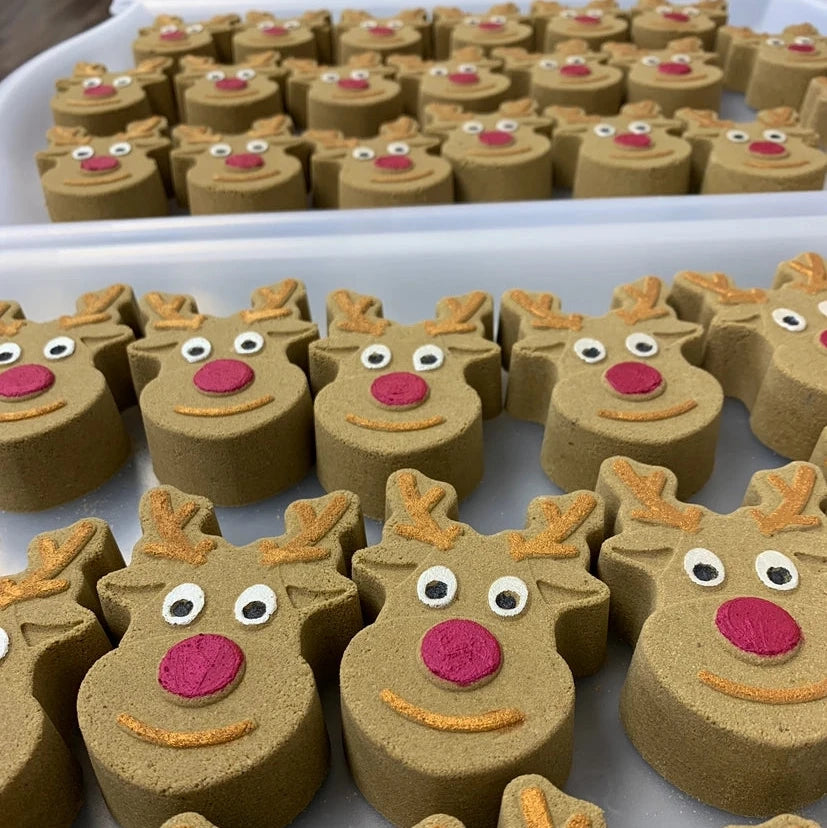 reindeer bath bomb