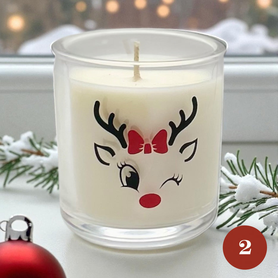 Rudolph Candle