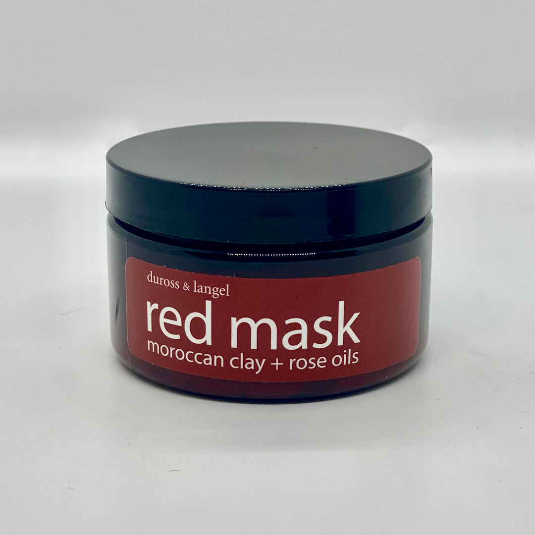 red clay mask - sensitive or dry skin types