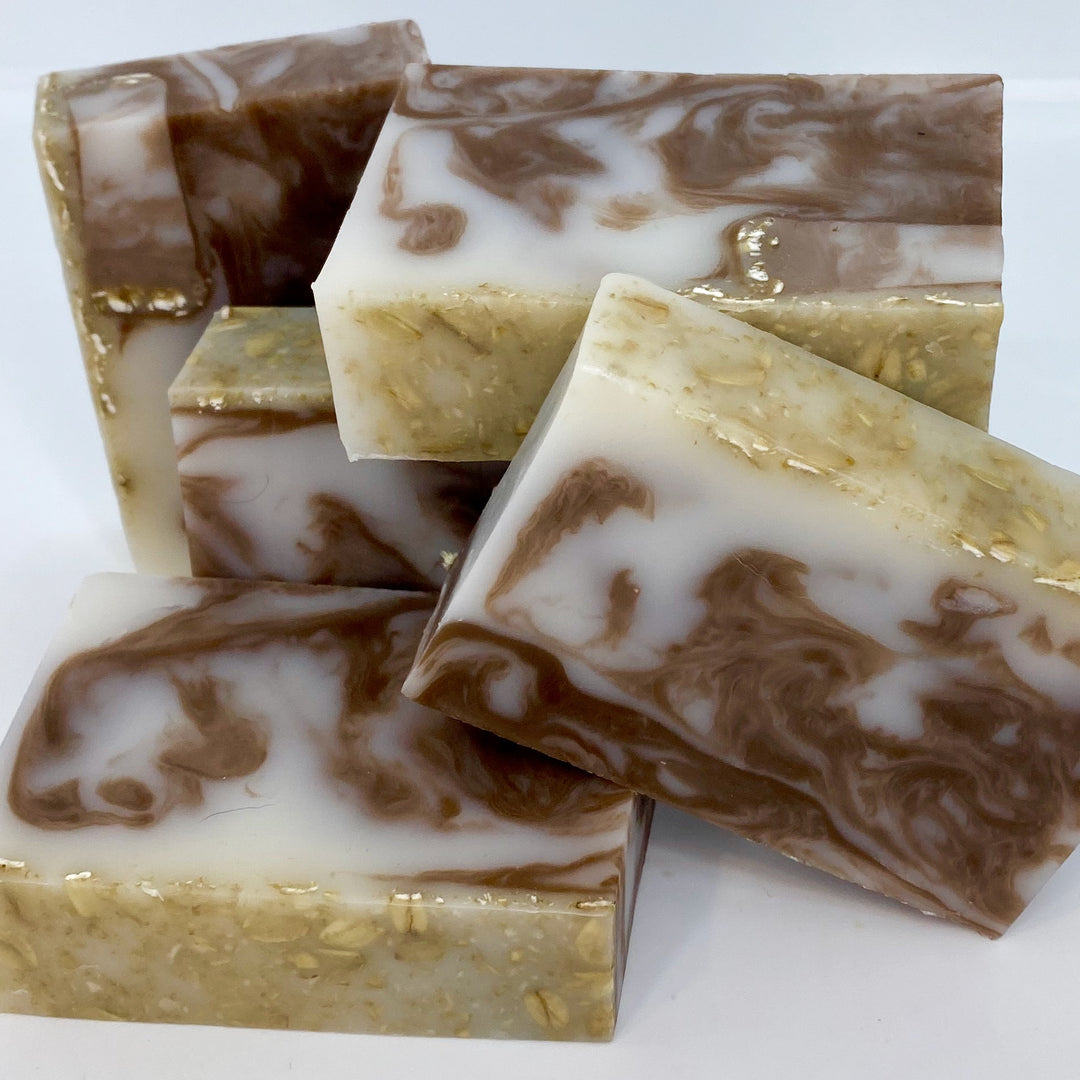 oatmeal, milk and honey - bar soap