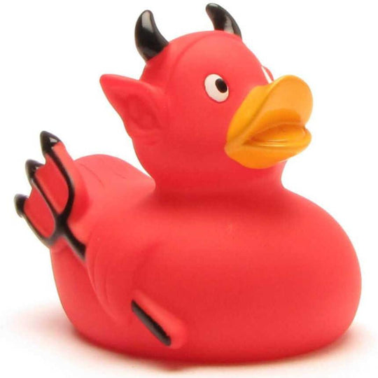 devil duck - rubber duck