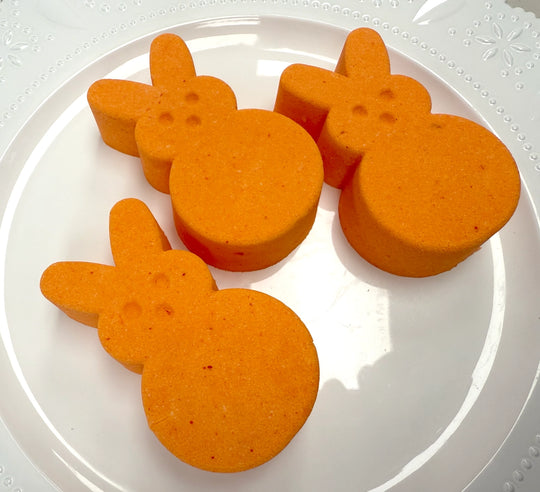 peep bunny bath bomb