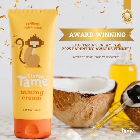 T is for Tame taming cream - frizz, flyaways, and bed head