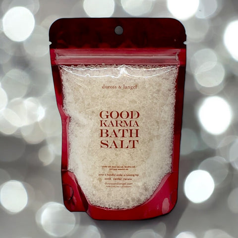 good karma bath salts