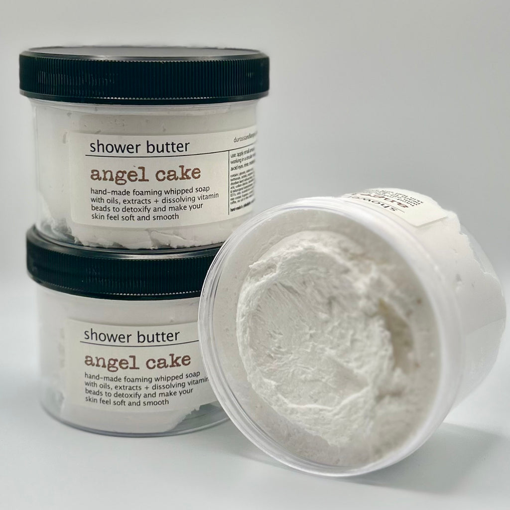 shower butter - angel cake
