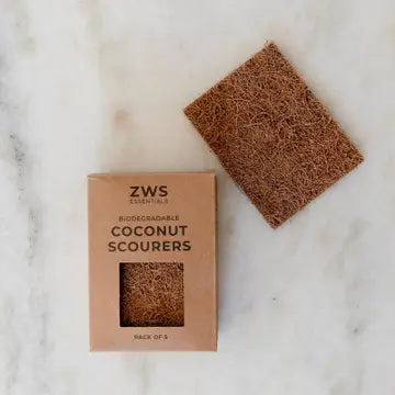 coconut kitchen scrubber