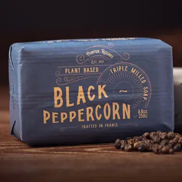 black peppercorn soap by Hunter Rourke