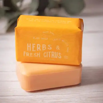 herbs & fresh citrus soap by Hunter Rourke