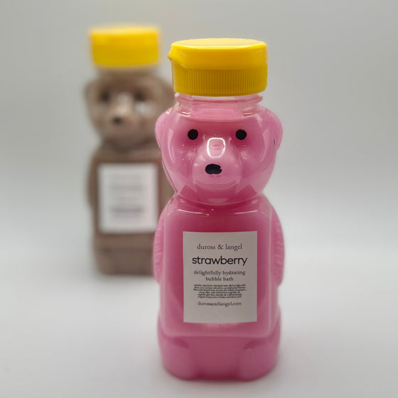 bubble bath honey bear - strawberry