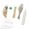 Energy Ritual Kit with Aventurine, Palo Santo + Sage