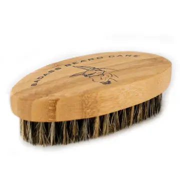 boars hair beard brush