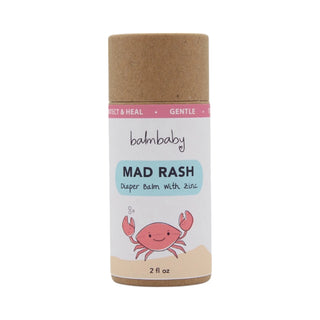 balm baby - mad rash diaper balm w/ zinc - eco stick