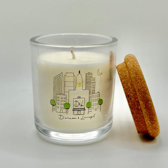 Moonflower Candle - Philadelphia Skyline Votive