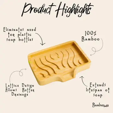 Bamboo Soap Lift - Wavy