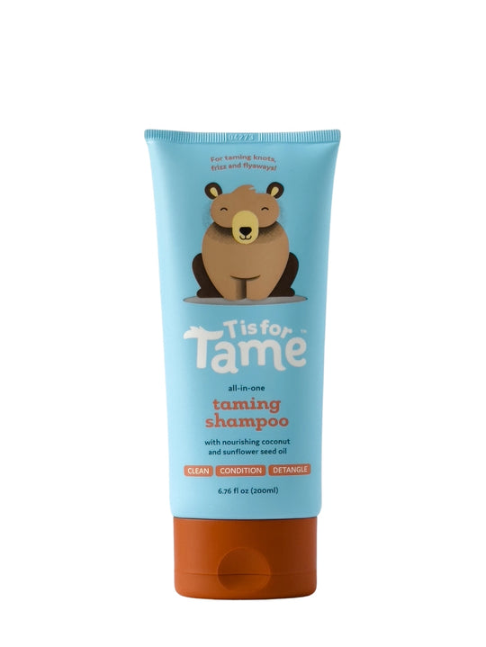 T is for Tame 3-in-1 baby shampoo