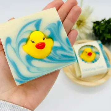 handmade novelty soap - duckling