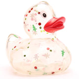 Christmas Glitter Duck - Red + Green