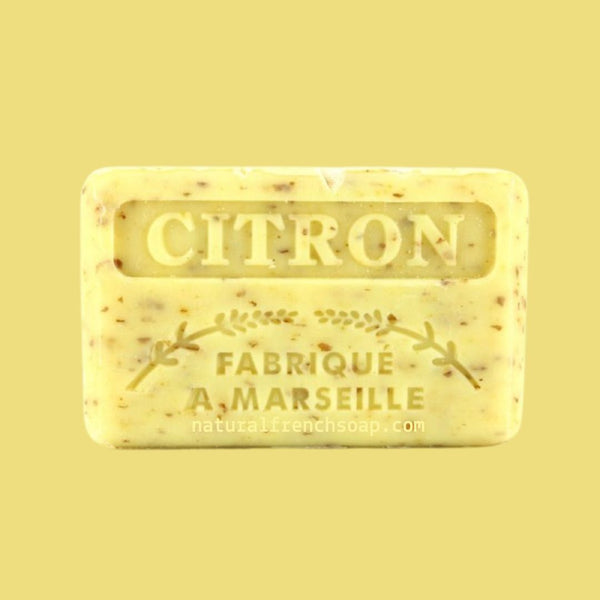 crushed lemon french soap