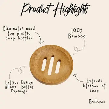 Bamboo Shower Steamer Circle Lift