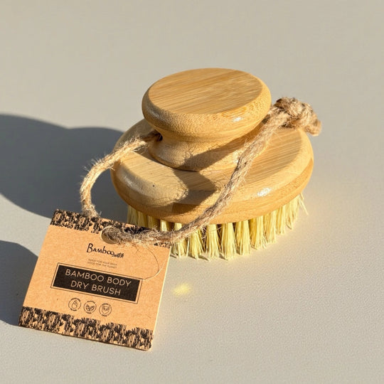 bamboo body dry brush