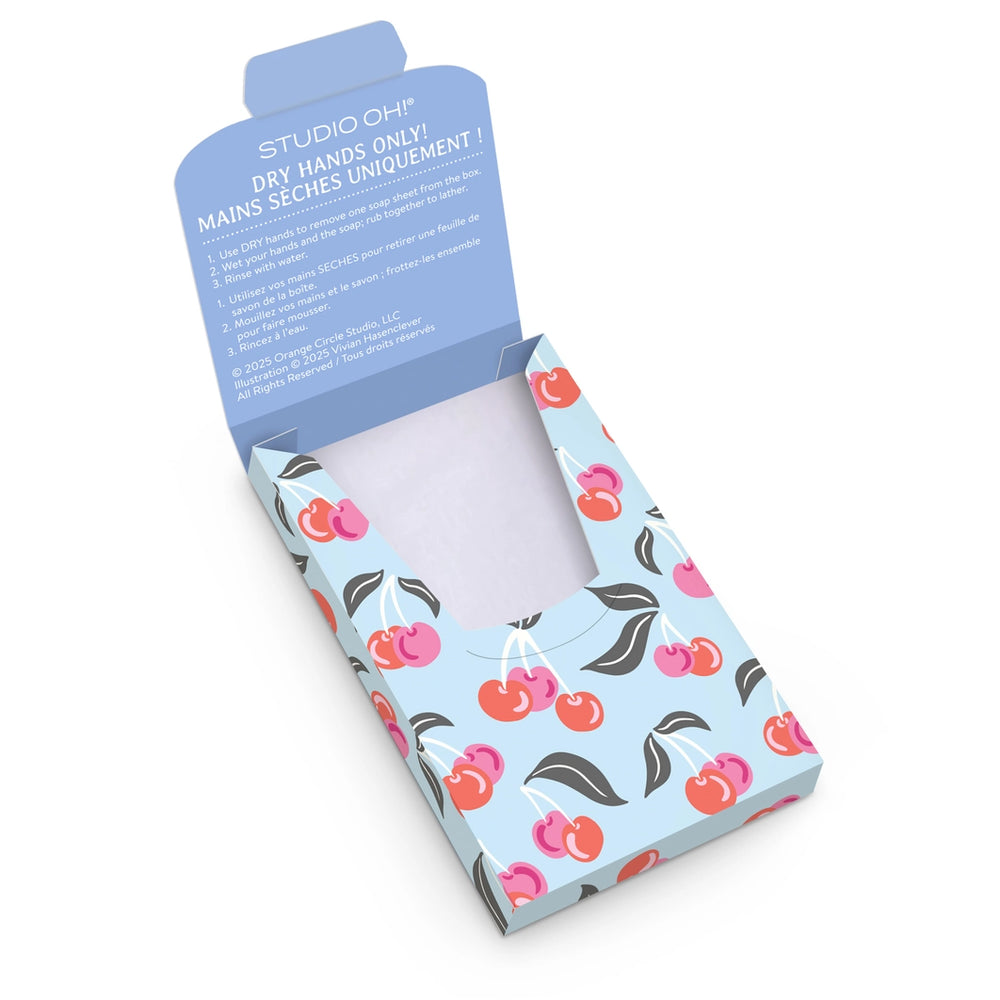 Birds in the Cherry Tree Single-Use Soap Sheets