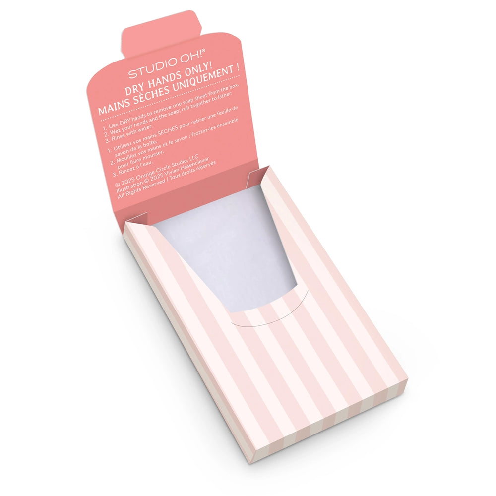 Leopard On Parade Single-Use Soap Sheets