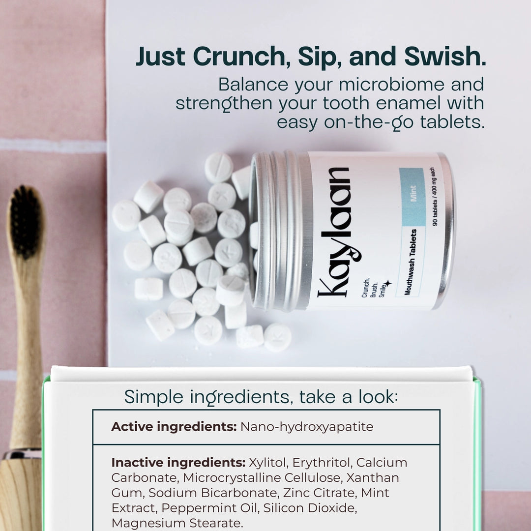 Kaylaan Mouthwash Tablets - 90 Count