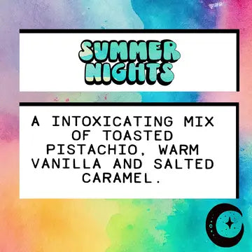 summer nights - 9 inch incense stick - charcoal