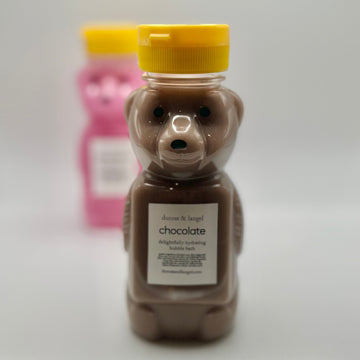 bubble bath honey bear - chocolate