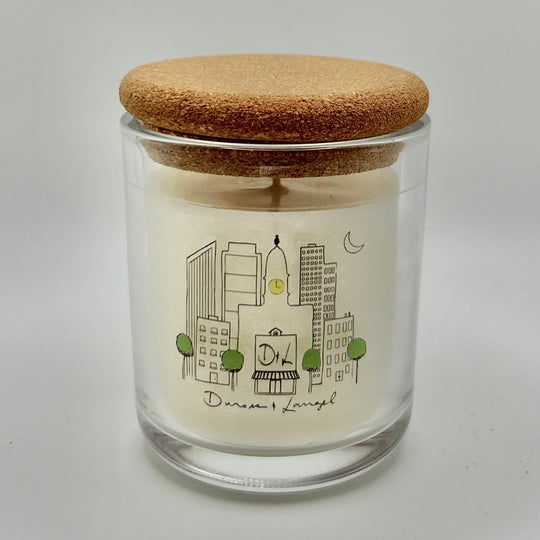 Moonflower Candle - Philadelphia Skyline Votive