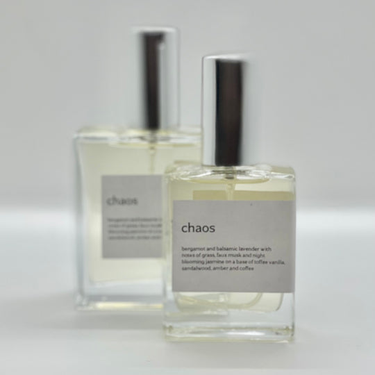 chaos handcrafted perfume