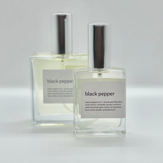 black pepper handcrafted perfume