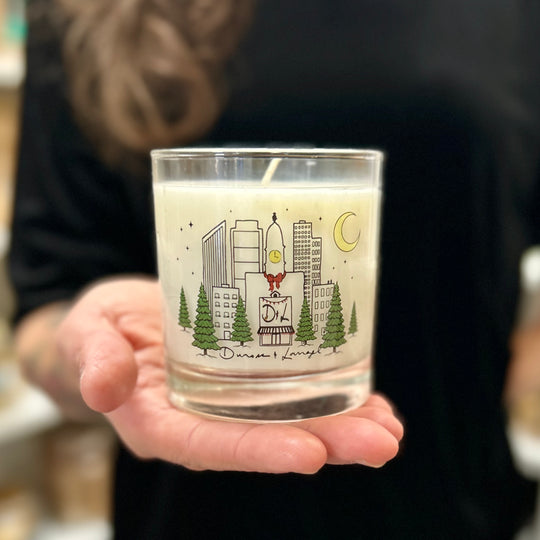 Wassail 2026 Holiday Philadelphia Skyline Candle