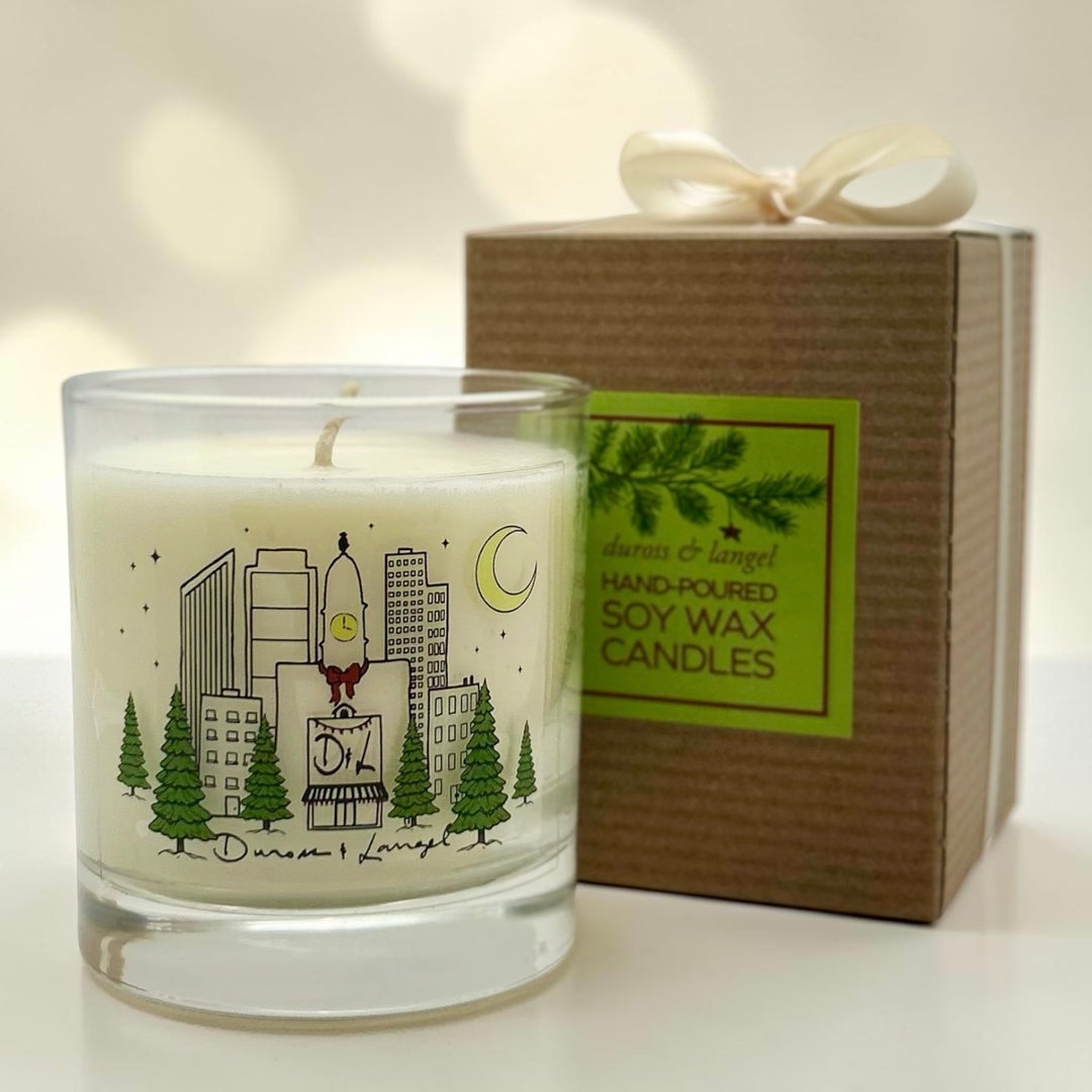 Bourbon Vanilla Caramel 2026 Holiday Philadelphia Skyline Candle
