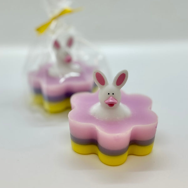 kids easter bunny duck soap