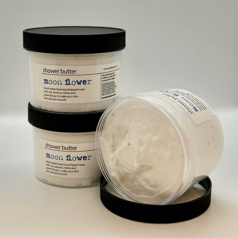 shower butter - moon flower