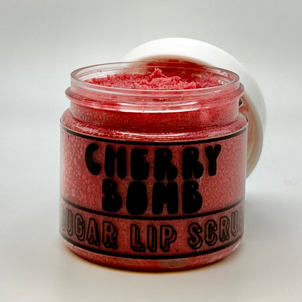 strawberry - organic sugar lip scrub