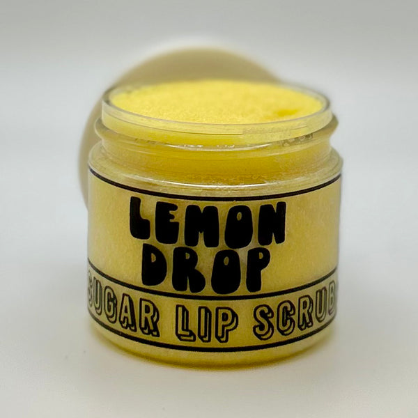 lemon drop - organic sugar lip scrub