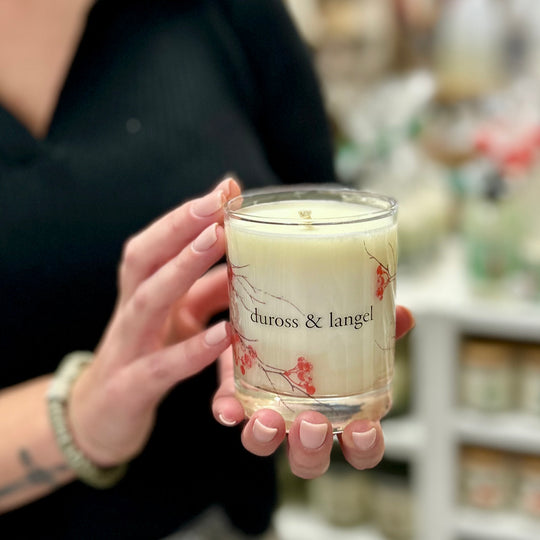 Winter Berries + Branches Candle - Wassail