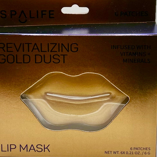 Revitalizing Gold Dust Hydrogel Lip Treatment 6 pack