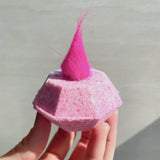 troll gem bath bomb (surprise toy inside)