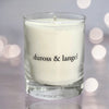Smokey Oud Candle - Signature Glass