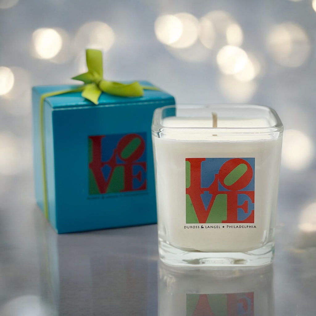 Custom LOVE Philly Neighborhood Candle