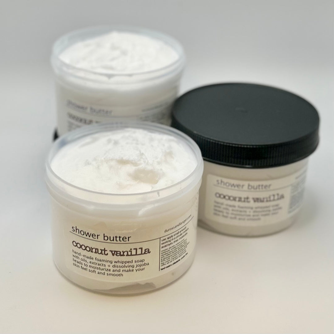 shower butter - coconut vanilla